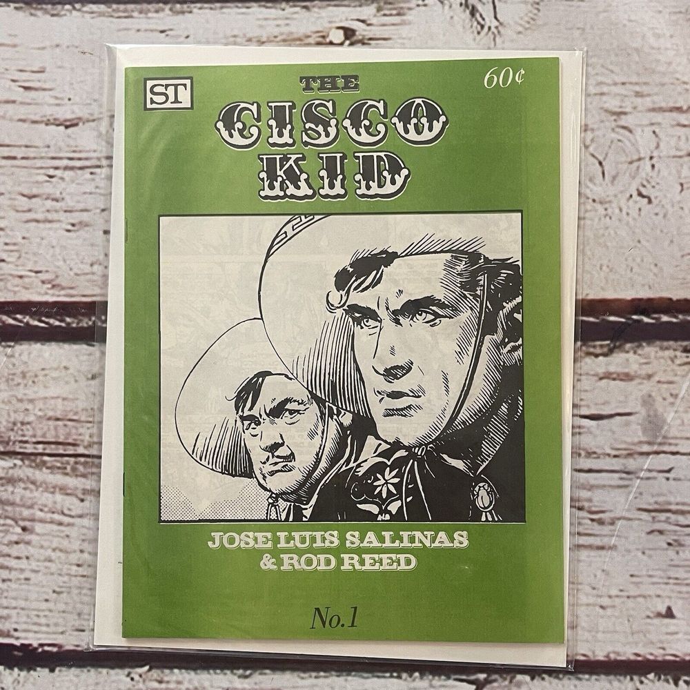 Cisco Kid #1 1973-reprints newspaper Cisco Kid comic strip-Joe‎ L Salinas-FN